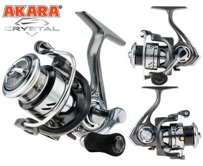 Катушка безынерционная Akara Crystal 1000 5+1bb