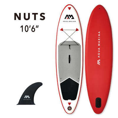 Доска SUP Board надувная (Сапборд) для прокатов и школ Aqua Marina Nuts 10.6 (320см)