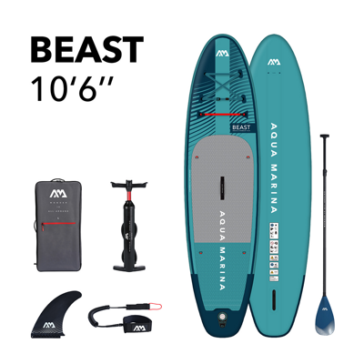 Доска SUP Board надувная (Сапборд) Aqua Marina Beast 10.6 (320см) New 23