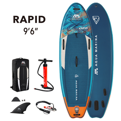 Доска SUP Board надувная (Сапборд) Aqua Marina Rapid 9.6 (289см)