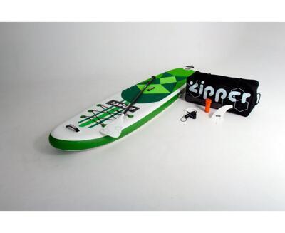 Доска SUP Board надувная (Сапборд) Zipper BORNLINE 11' Green (335см)