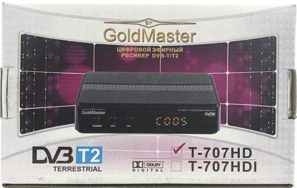 Goldmaster t 707hd схема