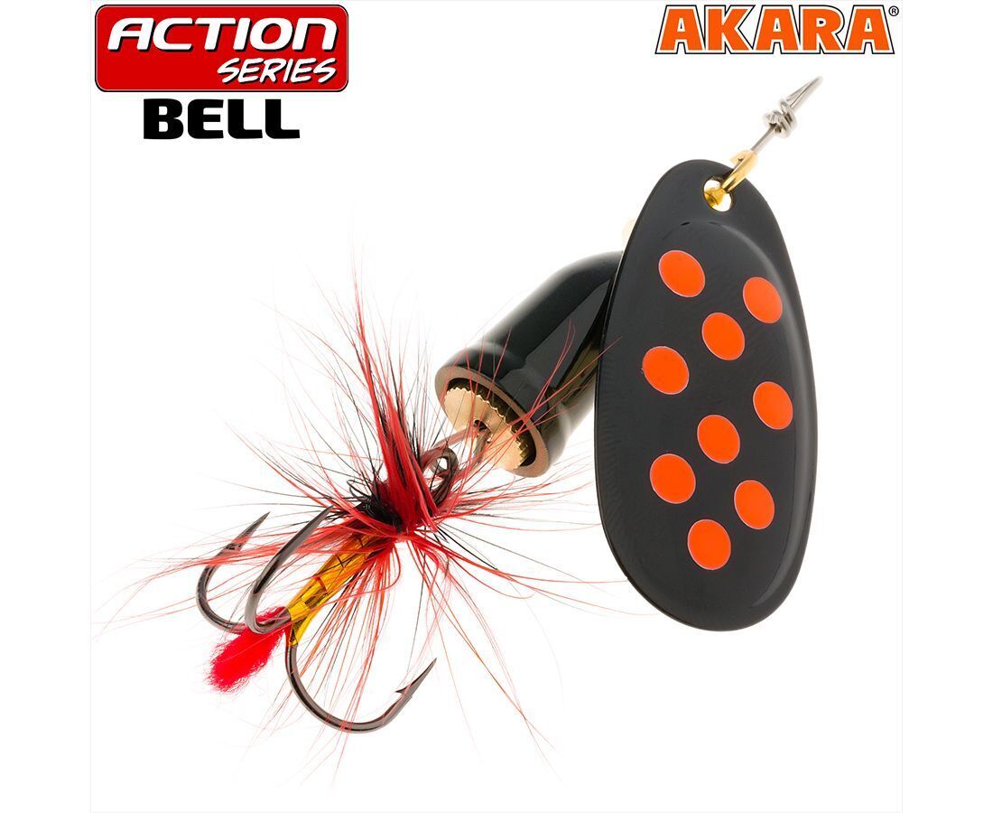 Блесна вертушка Akara Action Series Bell №2 (6 гр)